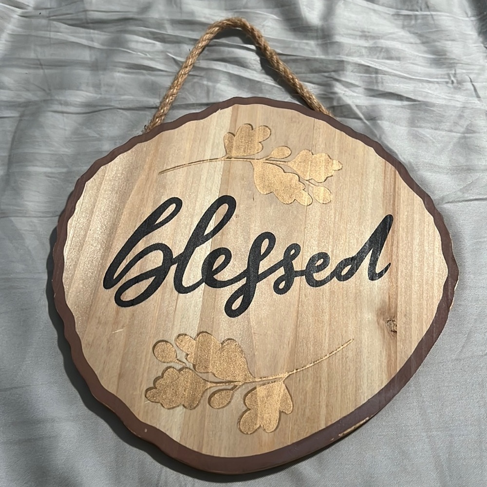 Blessed wall frame